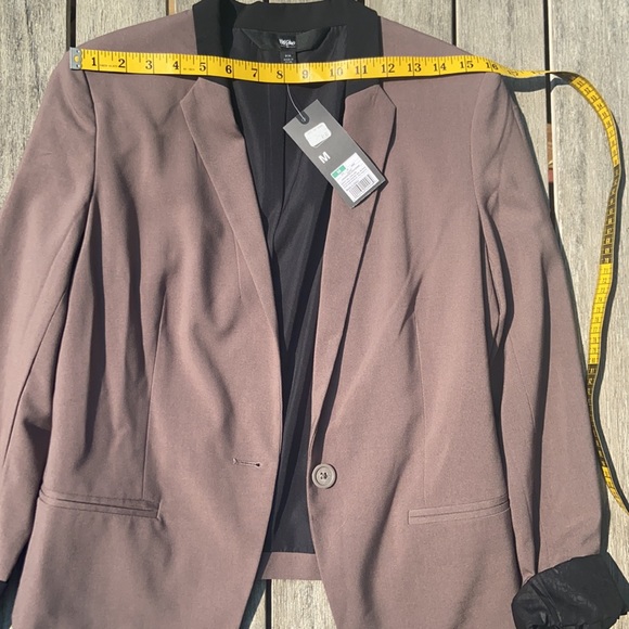 Casual blazer with damask detail - Picture 4 of 11